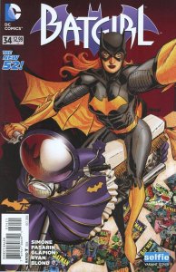 Batgirl 34  9.0 (our highest grade)  Selfie Variant!  New 52!  2014