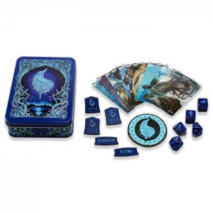 MTG Token Set Blue Mana Metal Token Set By Beadle & Grimm's