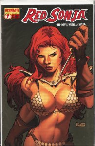 Red Sonja #7 Tan Cover (2006) Red Sonja