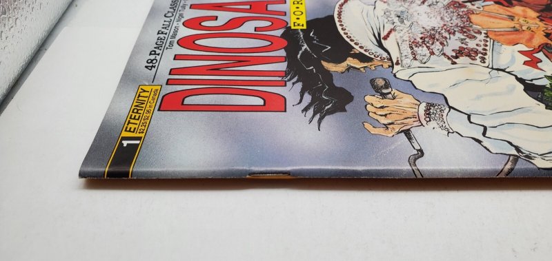 Dinosaurs for Hire #1 Fall Classic ETERNITY Comics (1988) WP NM/MT