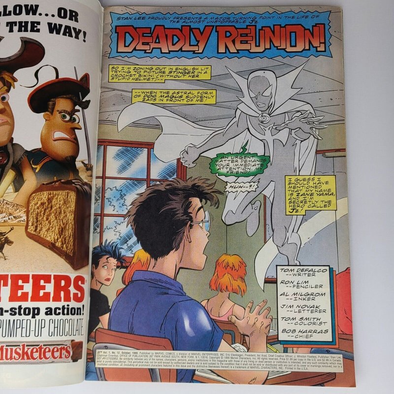 J2 #12 Marvel Comics 1999 4.0 VG Final Issue Juggernaut Hulk Dr Strange