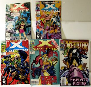 X-Factor Lot 5 #31, 62, 71, 99, 117 1988 Marvel Cyclops Wolverine Comics