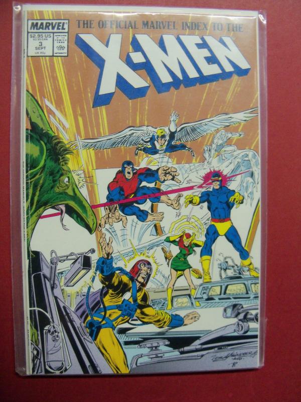 THE OFFICIAL MARVEL INDEX TO THE X-MEN  #3 (9.0 to 9.2 or better)  MARVEL COMICS