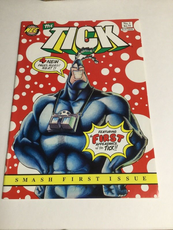 The Tick 1 Very Fine Vf 8.0 6th Sixth Print New England Comics Press