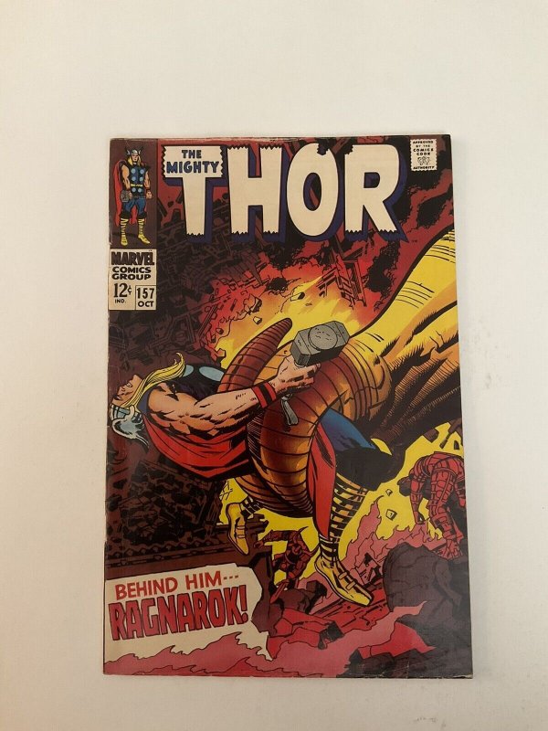 Thor 157 Fine Fn 6.0 Marvel