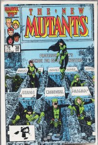 The New Mutants #38 (1986) New Mutants