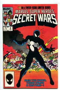 Secret Wars #8-1st Black Costume Spider-Man comic book -1984