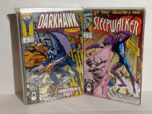 DARKHAWK  - #2 - 31 - VENOM + SLEEPWALKER 1 - 27 - 2 SETS - FREE SHIPPING