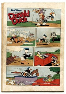 Walt Disney' Donald Duck #37 1954- Dell Comics G/VG