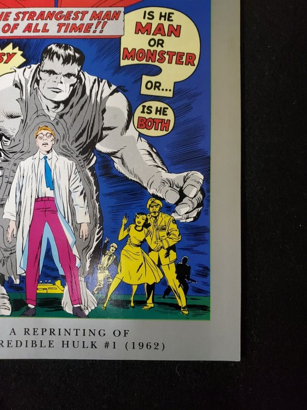 Marvel Milestone Edition Incredible Hulk 1A 1st Printing 1991 Marvel VF/NM