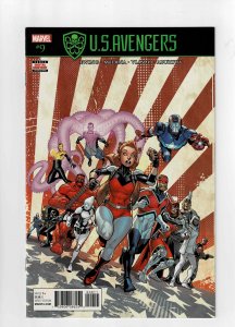 U.S.Avengers #9 (2017) Another Fat Mouse Almost Free Cheese 4th Menu Item (d)