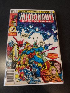 THE MICRONAUTS #15 HIGH GRADE