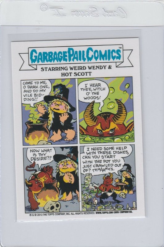 Garbage Pail Kids Mechanic Al 190b GPK 2013 Brand New Series 3 trading card