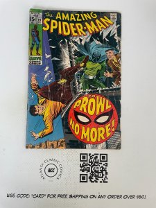 The Amazing Spider-Man # 79 GD Marvel Comic Book Prowler 3 J225