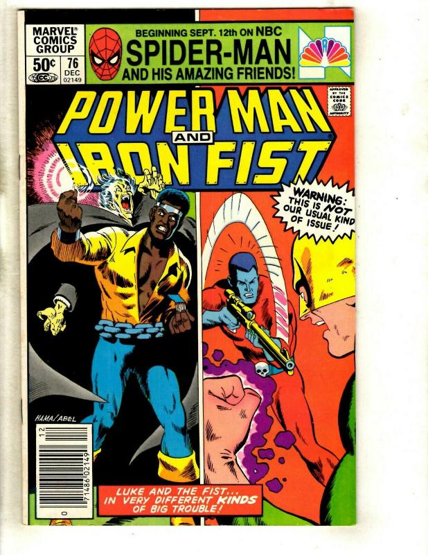 8 Power Man and Iron Fist Marvel Comics # 76 78 79 80 81 82 83 85 WS6