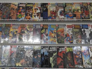 Huge Lot 130+ Comics W/ JLA, Batman, Titans run, Solar! Avg VF+ Condition!!