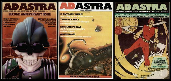 ADASTRA   7,12,13 LRon Hubbard, Bryan Talbot,Quatermass