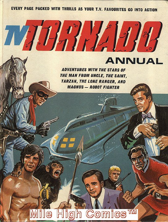 TV TORNADO U.K. ANNUAL HC #1 Near Mint