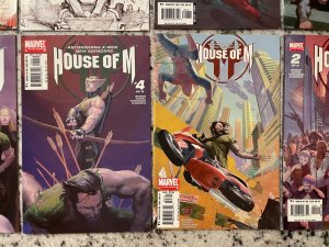 House Of M Marvel Comics LTD Series #1 2 3 4 5 6 7 8 Sketchbook & Day After J911