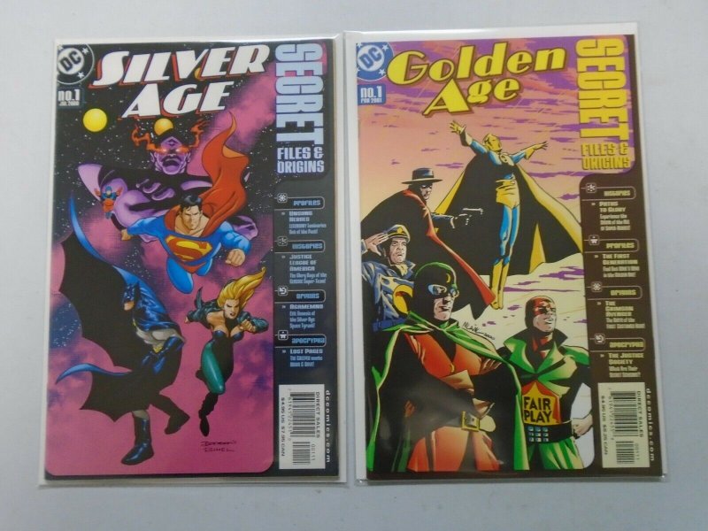 Golden Age + Silver Age Secret Files 8.0 VF (2000+01)