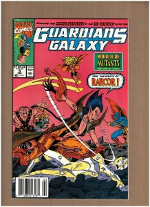 Guardians of the Galaxy #9 Newsstand Marvel Comics 1991 1st RANCOR VF/NM 9.0