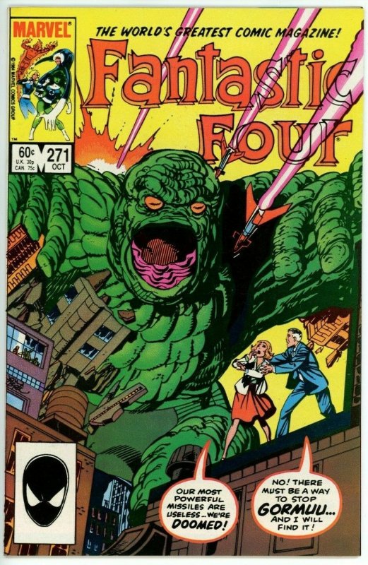 Fantastic Four #271 (1962) - 9.0 VF/NM *Planet-Fall*