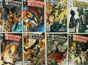 Batman and the Outsider 2nd series set:#1-40+special 44 diff 8.0 VF (2007)