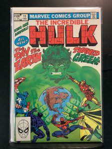 The Incredible Hulk Annual #11 Direct Edition (1982)