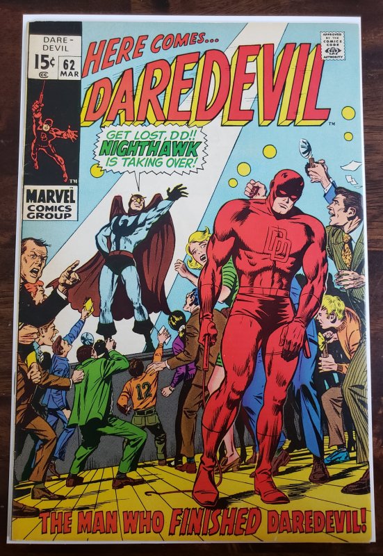 Daredevil 62 Origin of the Nighthawk