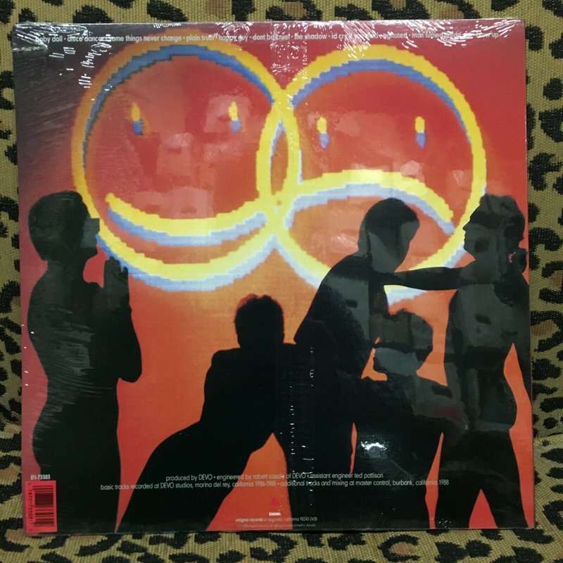 DEVO - TOTAL DEVO Sealed Vinyl - Rare! 1988 Enigma LP Akron Devo day