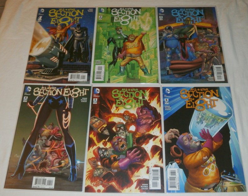 All Star Section Eight   #1-6 (complete set) Ennis, McCrea