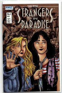 Terry Moore's Strangers in Paradise #2 (1996) Strangers in Paradise