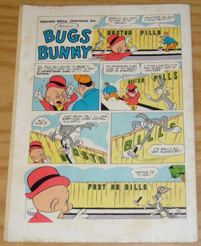 Four Color #338 FN- bugs bunny and the rocking horse thieves - golden age 1951