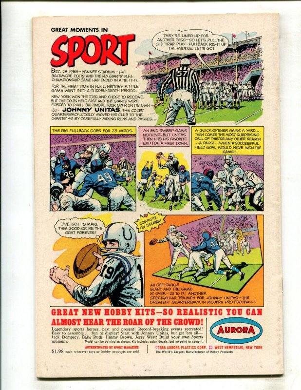 STAR SPANGLED WAR STORES #124 (6.0) T-REX!! 1966