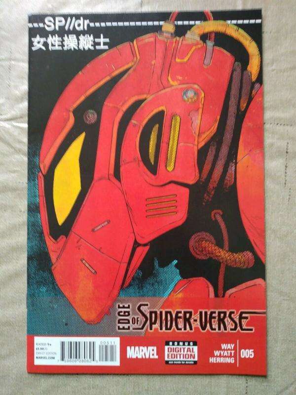 EDGE OF SPIDER-VERSE #5 1ST APP OF PENNY PARKER (MARVEL 2014)