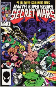 Marvel Super Heroes Secret Wars #6 (1984) Buckaroo Banzai [Key Issue]