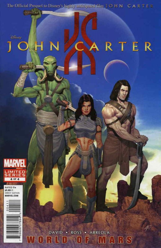 John Carter: The World of Mars #4 VF/NM; Marvel | save on shipping - details ins