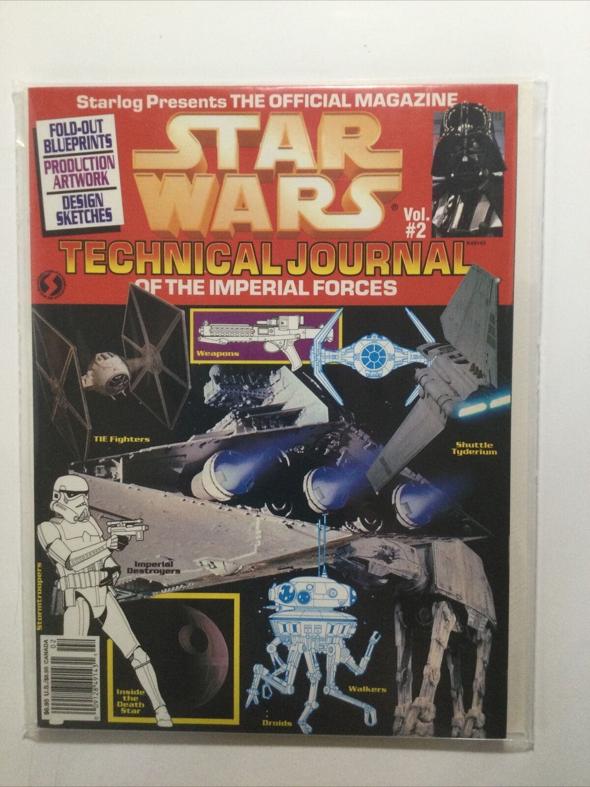 NEW限定品 STARWARS Prototype technical WARS journal 雑誌