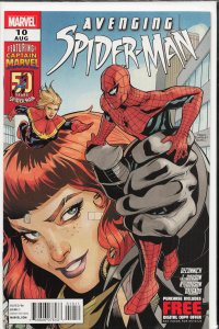 Avenging Spider-Man #10 (2012) Captain Marvel