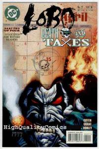 LOBO DEATH & TAXES #2, NM+, Alex Horley, Alan Grant, 1996, more in store