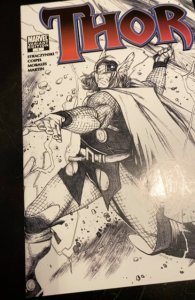 Thor #1 (Sep 2007, Marvel) Pencil Sketch Variant Coipel Straczynski