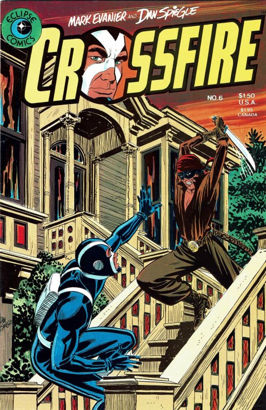 Crossfire 1-6 Set (1984) Eclipse Comics NM-