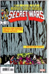 MSH SECRET WARS #4 FACSIMILE EDITION
