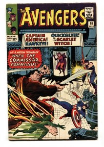 Avengers  #18 - 1965 - Marvel - FN+ - comic book