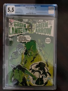 Green Lantern #76 (1970) - CGC 5.5 - 1st Green Lantern / Green Arrow
