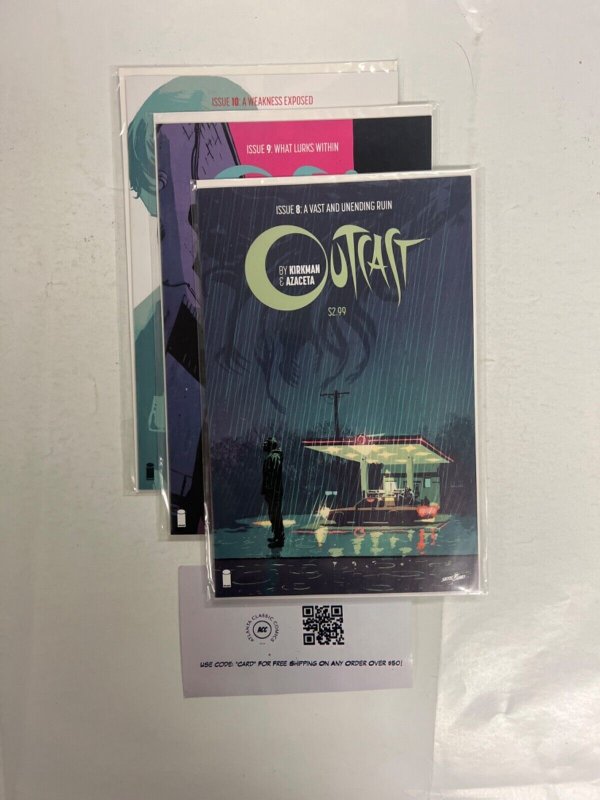 3 The Outcast Image Comic Books # 8 9 10 5 RC20