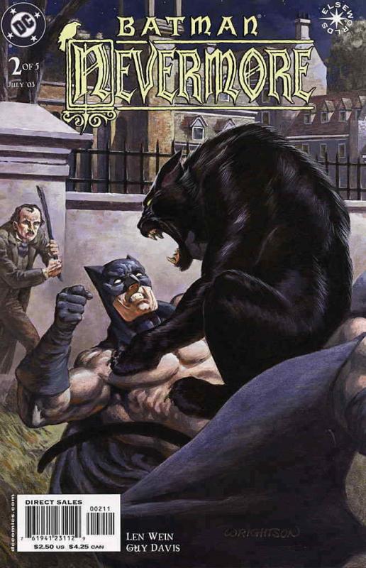 Batman: Nevermore #2 VF; DC | save on shipping - details inside