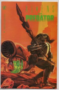 Aliens vs. Predator #1 Dark Horse 1990 1st Appearance of Machiko Noguchi NM