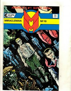 Lot Of 7 Miracleman Eclipse Comic Books #8 9 10 11 12 13 14 Alan Moore VF-NM HJ9