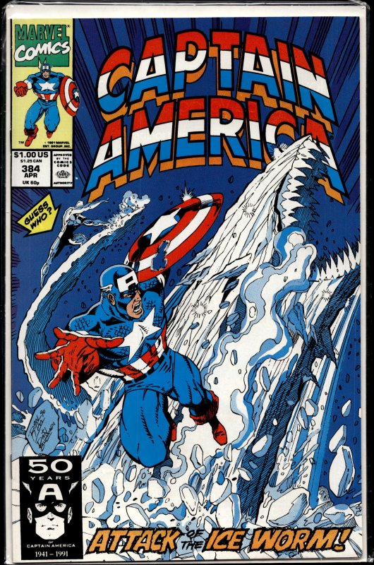Captain America #384 (1991) Captain America
